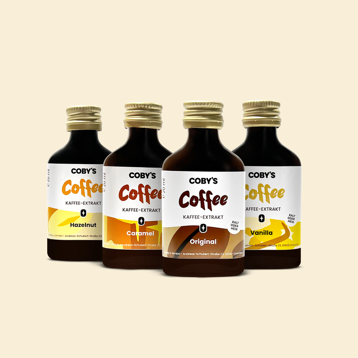 Coby's Kaffeekonzentrat - Probierset 4x20ml